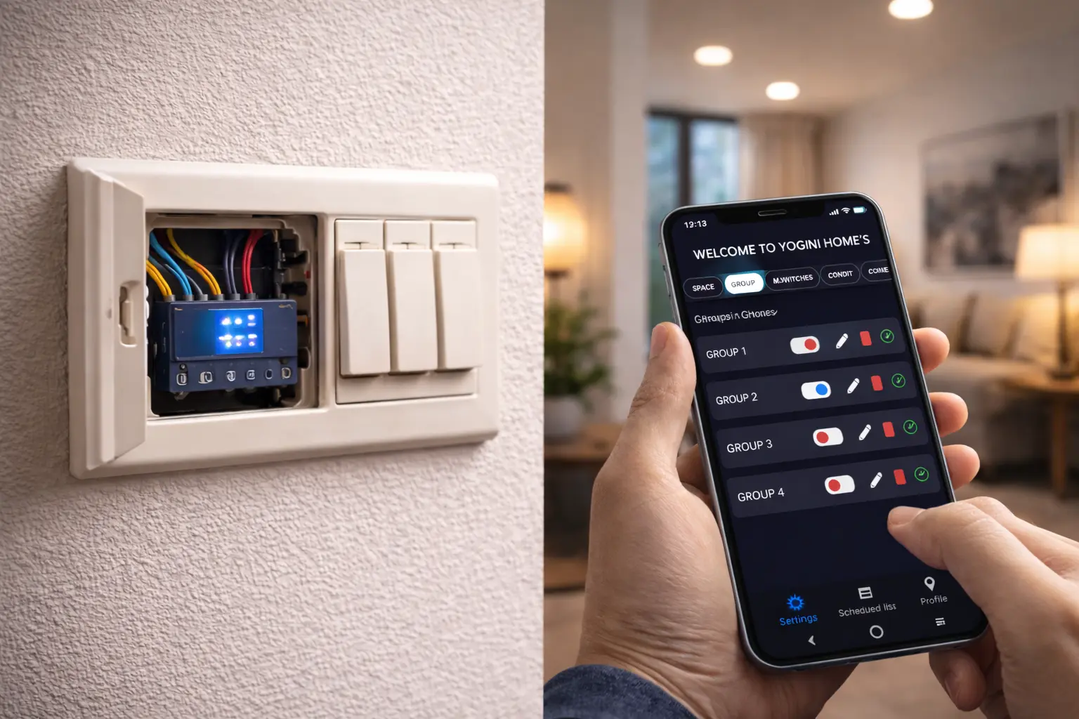 Existing Home Smart Switch Retrofit